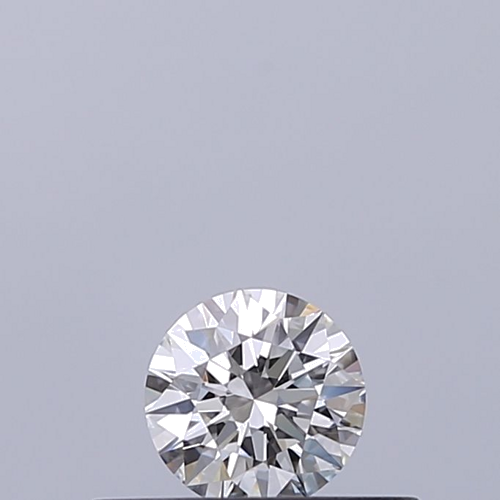 0.21 carat F-VVS1 Excellent cut Natūralus Round Deimantas (1)