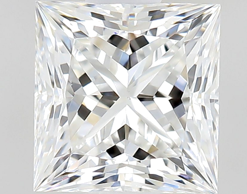 0.61 carat F-VS1 Natūralus Princess Deimantas (1)