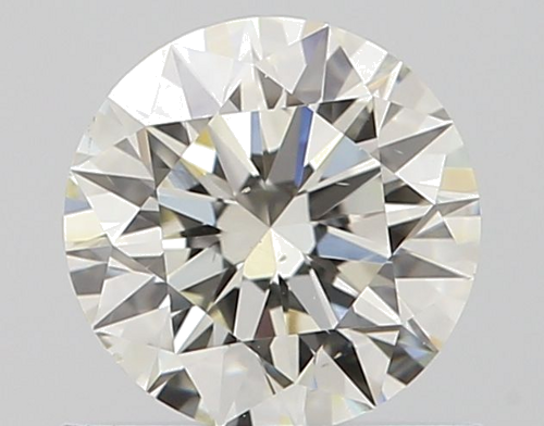 0.69 carat J-SI1 Excellent cut Natūralus Round Deimantas (1)
