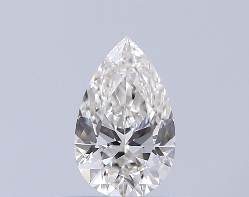 0.51 carat K-VVS1 Natūralus Pear Deimantas (1)