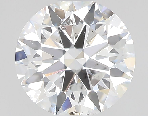 0.61 carat E-SI2 Excellent cut Natūralus Round Deimantas (1)
