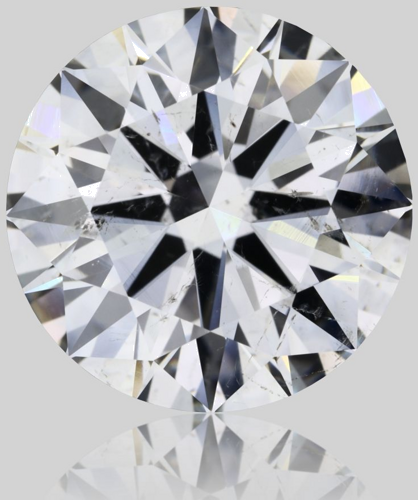 3.17 carat H-SI2 Excellent cut Natūralus Round Deimantas (1)
