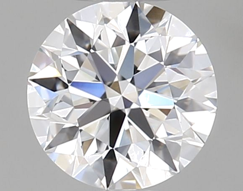 0.5 carat F-VVS1 Excellent cut Natūralus Round Deimantas (1)