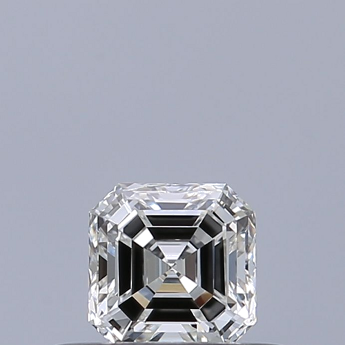 0.31 carat F-VVS1 Natūralus Asscher Deimantas (1)