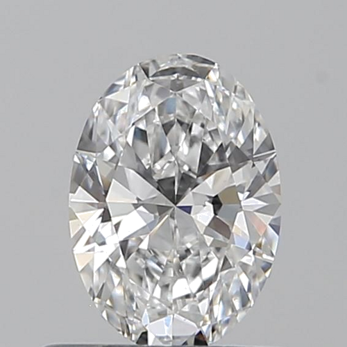 0.5 carat E-VS2 Natūralus Oval Deimantas (1)