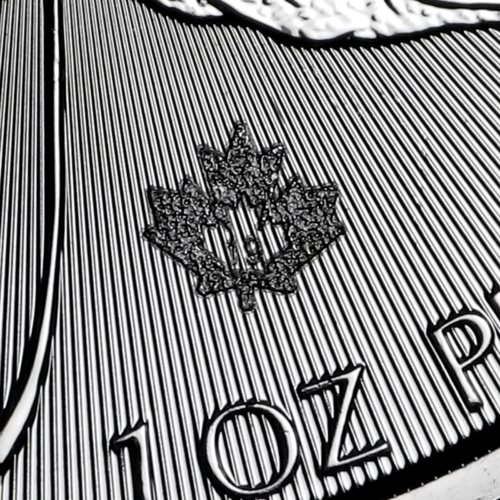 1 oz Кленовый лист Канада платиновая монета (3)
