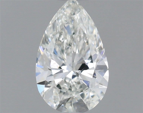 0.33 carat F-VS2 Natūralus Pear Deimantas (1)