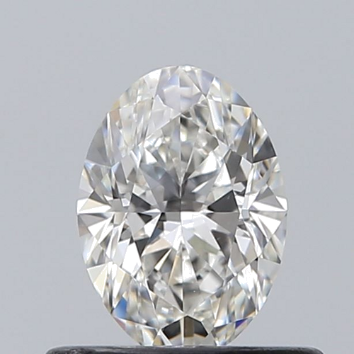 0.5 carat G-VS2 Natūralus Oval Deimantas (1)