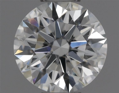 0.39 carat G-VVS2 Excellent cut Natūralus Round Deimantas (1)