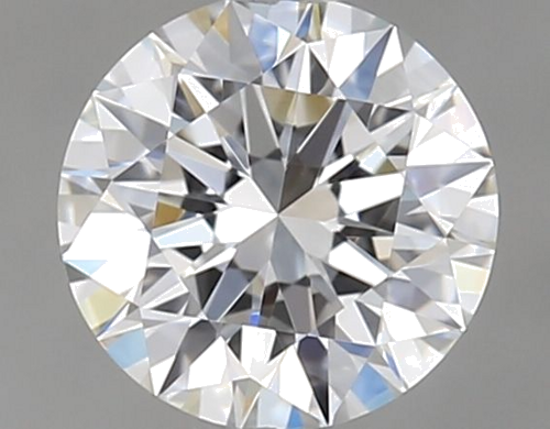 0.52 carat F-VVS1 Excellent cut Natūralus Round Deimantas (1)