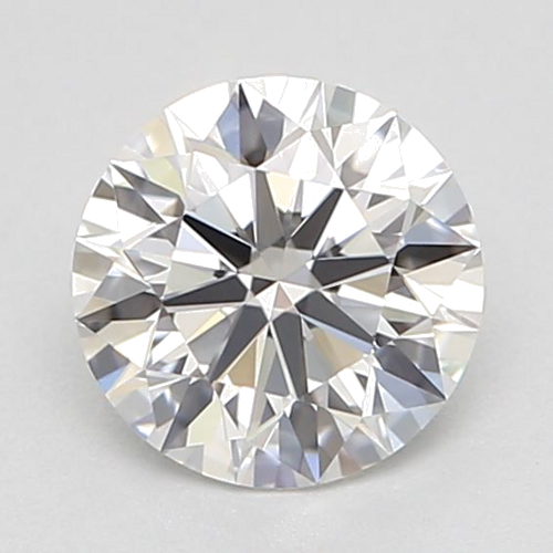 0.44 carat F-VVS1 Excellent cut Natūralus Round Deimantas (1)