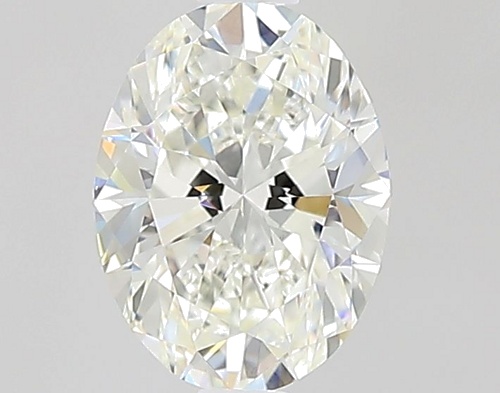 0.69 carat I-VVS2 Natūralus Oval Deimantas (1)