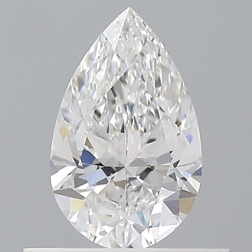 0.5 carat E-VS1 Natūralus Pear Deimantas (1)