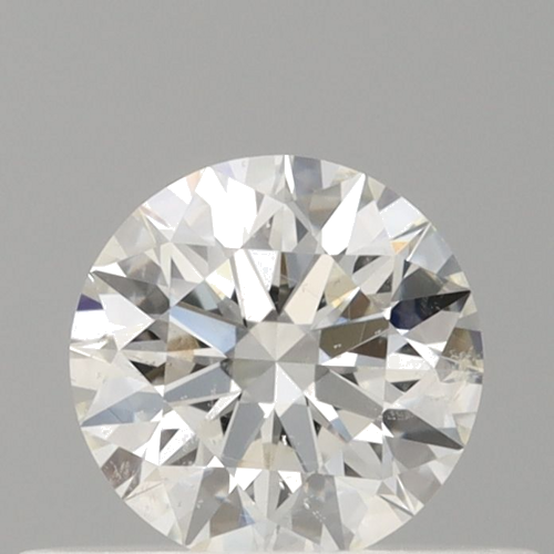 0.39 carat G-SI2 Excellent cut Natūralus Round Deimantas (1)