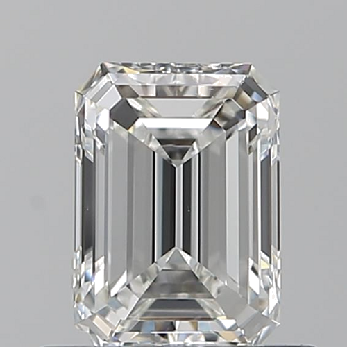 0.7 carat G-SI1 Natūralus Emerald Deimantas (1)