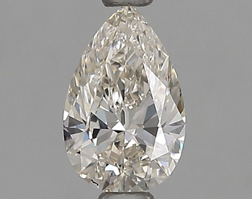 0.61 carat K-VS1 Natūralus Pear Deimantas (1)