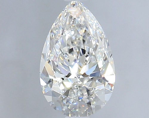 1.1 carat F-VVS1 Natūralus Pear Deimantas (1)