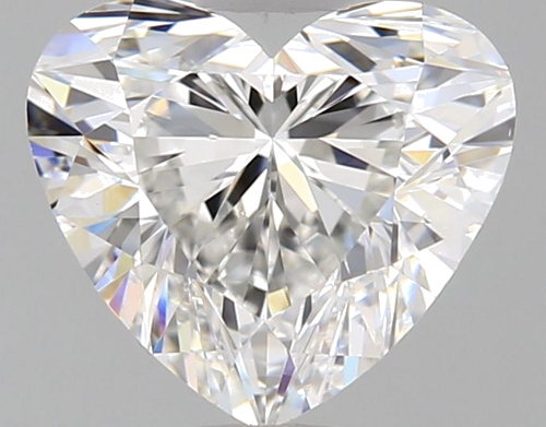 1.08 carat E-VS2 Natūralus Heart Deimantas (1)