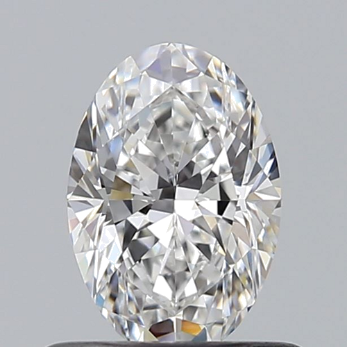 0.56 carat E-VS2 Natūralus Oval Deimantas (1)