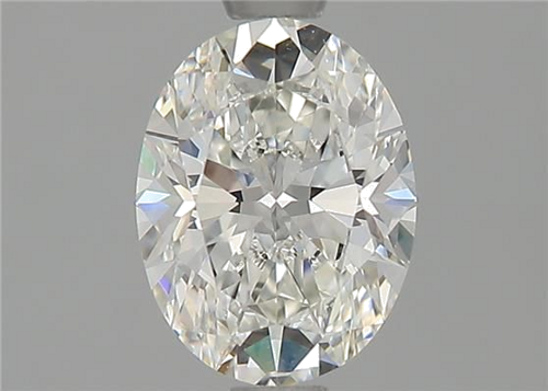 1.02 carat G-VVS2 Natūralus Oval Deimantas (1)