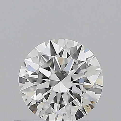 0.52 carat G-SI1 Excellent cut Natūralus Round Deimantas (1)