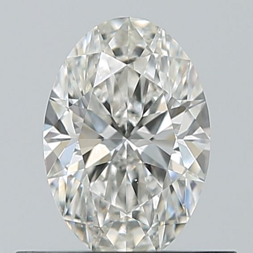 0.5 carat H-VS2 Natūralus Oval Deimantas (1)
