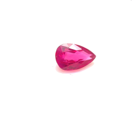 0.52 carat RED Pear Rubinas (1)