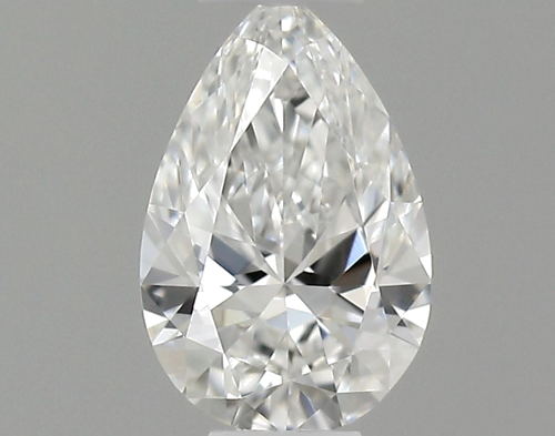 0.23 carat F-VVS1 Natūralus Pear Deimantas (1)