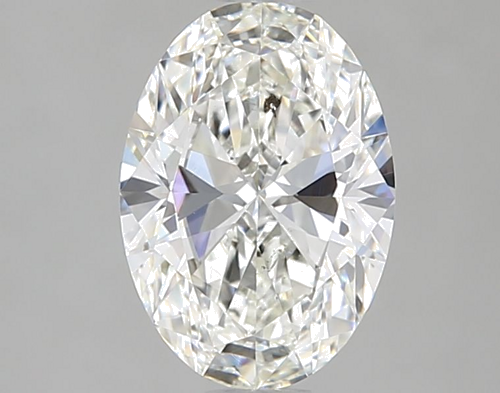 1.02 carat H-SI2 Natūralus Oval Deimantas (1)
