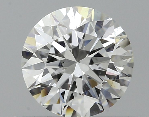 0.5 carat F-SI1 Excellent cut Natūralus Round Deimantas (1)