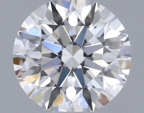 0.37 carat F-VVS1 Excellent cut Natūralus Round Deimantas (1)