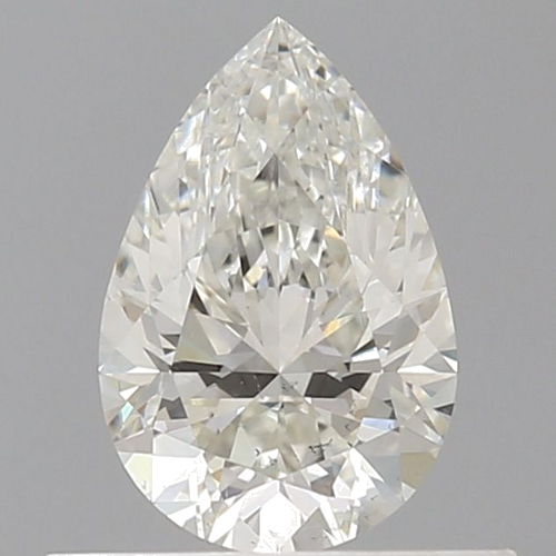 0.5 carat I-SI1 Natūralus Pear Deimantas (1)