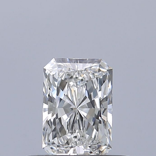 0.34 carat E-VVS2 Natūralus Radiant Deimantas (1)