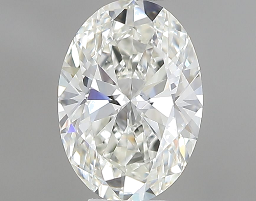 0.5 carat I-VVS2 Natūralus Oval Deimantas (1)