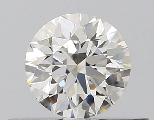 0.32 carat I-VVS2 Excellent cut Natūralus Round Deimantas (1)