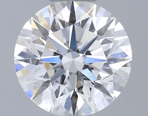 0.5 carat F-SI2 Excellent cut Natūralus Round Deimantas (1)