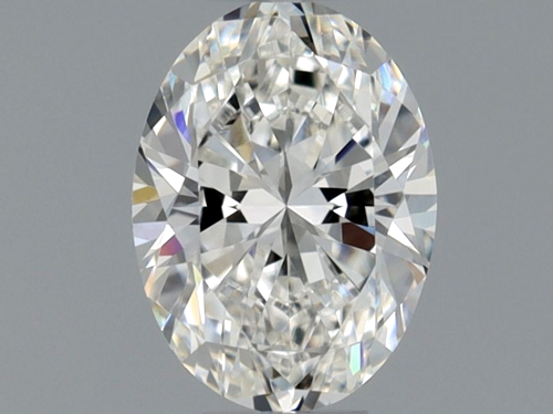 0.38 carat F-VVS2 Natūralus Oval Deimantas (1)