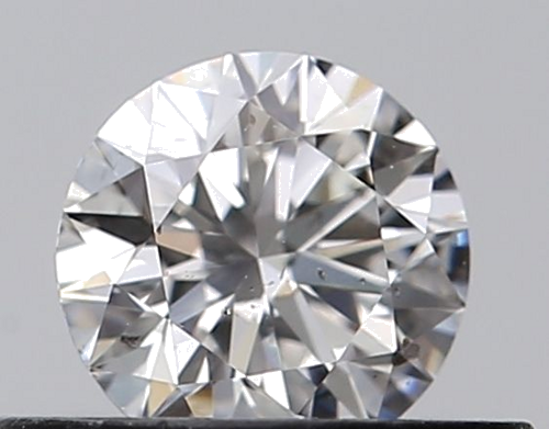 0.37 carat G-SI2 Excellent cut Natūralus Round Deimantas (1)