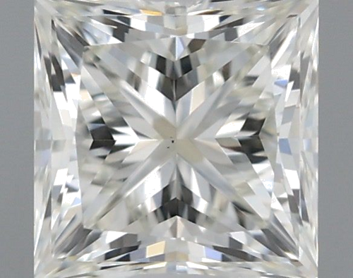 0.42 carat J-VS1 Natūralus Princess Deimantas (1)