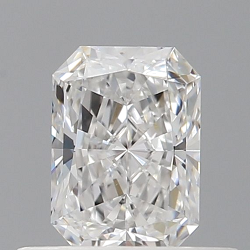 0.5 carat D-VVS1 Natūralus Radiant Deimantas (1)