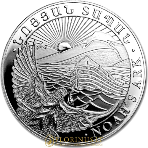 1/2 oz Nojaus Arka Armėnija sidabrinė moneta (Mix metai) (1)