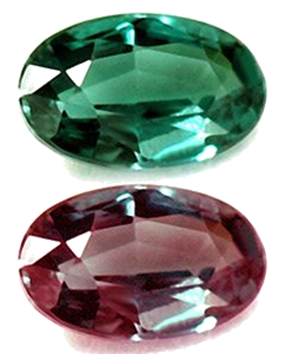 0.13 carat GREEN Oval Alexandrite (1)