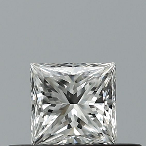 0.3 carat F-VVS1 Natūralus Princess Deimantas (1)