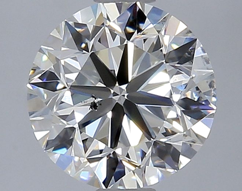 1.01 carat I-SI2 Very Good cut Natūralus Round Deimantas (1)