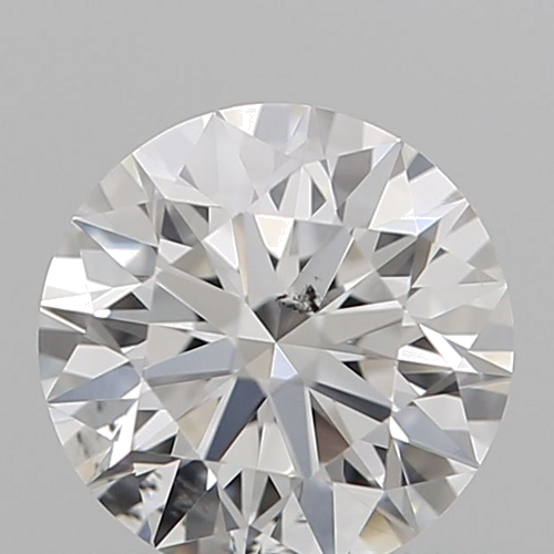 0.52 carat F-SI1 Excellent cut Natūralus Round Deimantas (1)