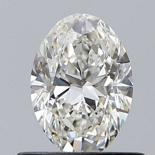 0.6 carat H-VS2 Natūralus Oval Deimantas (1)