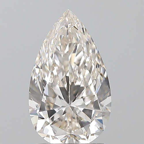 1.7 carat J-VVS1 Natūralus Pear Deimantas (1)