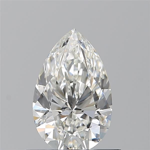 0.71 carat H-VVS1 Natūralus Pear Deimantas (1)