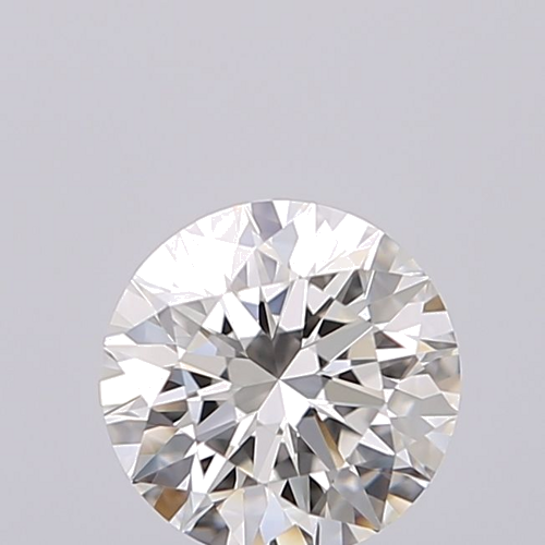 0.51 carat F-VVS1 Excellent cut Natūralus Round Deimantas (1)