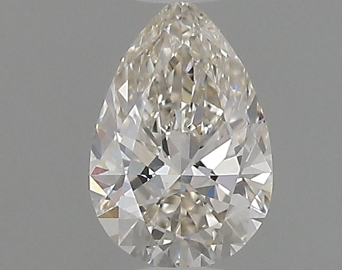 0.3 carat J-VVS2 Natūralus Pear Deimantas (1)